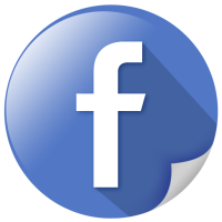 Facebook_Social-Network-Communicate-Page-Curl-Effect-Circle-Glossy-Shadow-Shine